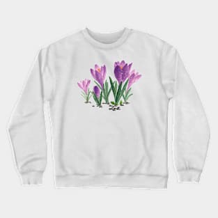 January 3rd birthday flower Crewneck Sweatshirt